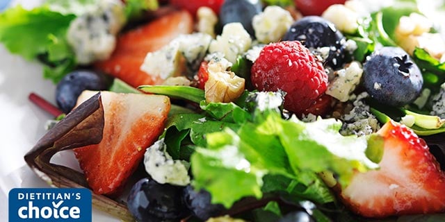 Red White and Blueberry Salad