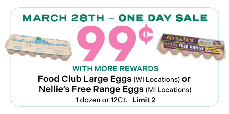 Taste of Easter - One Day Sale